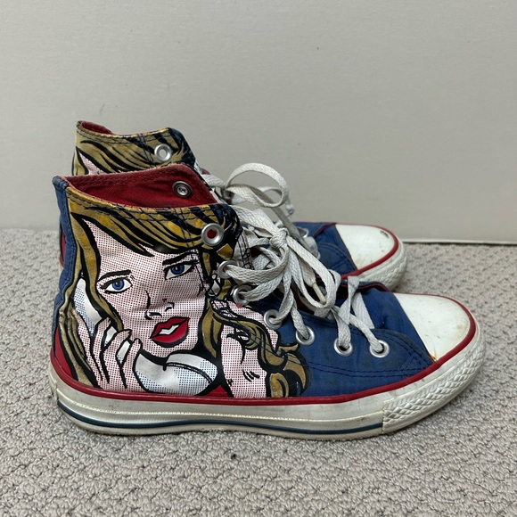 SHOES | Unisex converse sneakers women’s size 6.5 - Picture 6 of 8